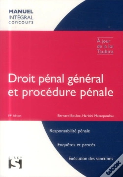 Capa do artigo Droit Pénal Général Et Procédure Pénale (19e Édition)