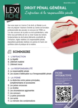 Capa do artigo Droit Penal General