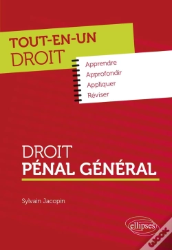 Capa do artigo Droit Pénal Général