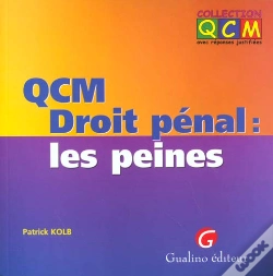 Capa do artigo Droit Penal ; Les Peines