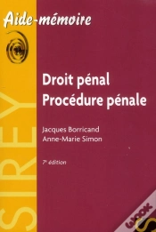 Capa do artigo Droit Pénal Procédure Pénale (7e Édition)
