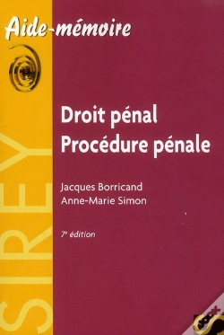 Capa do artigo Droit Pénal Procédure Pénale (7e Édition)