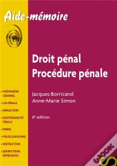 Droit Pénal, Procédure Pénale (8e Édition)