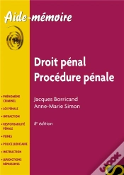 Capa do artigo Droit Pénal, Procédure Pénale (8e Édition)