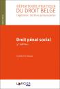 Droit Pénal Social (3e Édition) - Preview