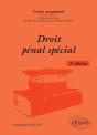 Droit Pénal Spécial, 3e Édition - Preview