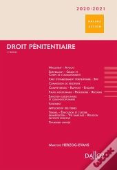 Droit Pénitentiaire (Édition 2020/2021)