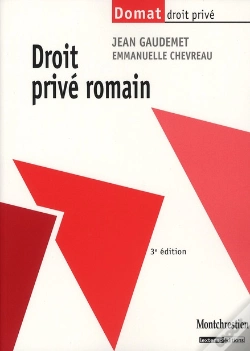Capa do artigo Droit Privé Romain (3e Édition)