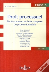 Capa do artigo Droit Processuel ; Droit Commun Et Droit Comparé Du Procès Équitable (5e Édition)