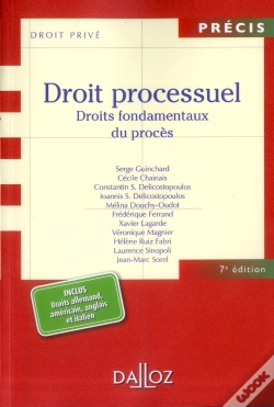 Capa do artigo Droit Processuel. Droits Fondamentaux Du Proces - 7e Ed.