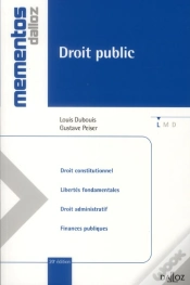 Capa do artigo Droit Public (20e Édition)
