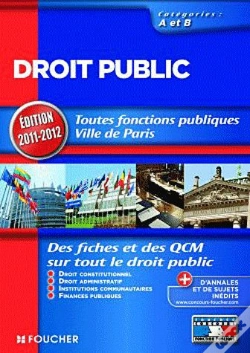 Capa do artigo Droit Public Categories A Et B. Edition 2011-2012