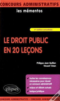 Capa do artigo Droit Public En 20 Lecons 4eme Edition