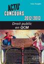 Droit Public En Qcm 2012-2013 - Preview