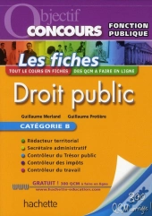 Droit Public ; Les Fiches ; Catégorie B