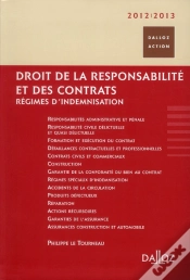 Capa do artigo Droit Responsabilite Contrats 2012/2013