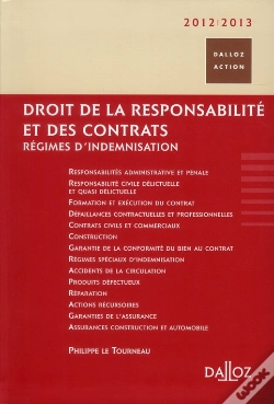 Capa do artigo Droit Responsabilite Contrats 2012/2013