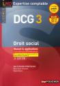 Droit Social ; Dcg 3 ; Manuel Et Applications : 2014/2015 ;  8e Édition - Preview