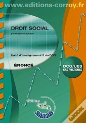 Droit Social Enonce - Ue 3 Du Dcg
