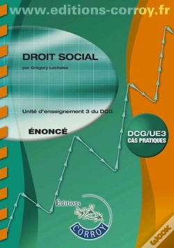 Capa do artigo Droit Social Enonce - Ue 3 Du Dcg