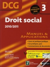 Capa do artigo Droit Social Epreuve 3 Dcg Eleve - 2010/2011