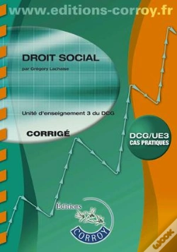 Capa do artigo Droit Social ; Ue 3 Du Dcg ; Corrigé