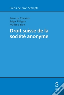Capa do artigo Droit Suisse De La Société Anonyme