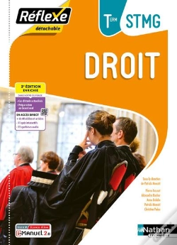 Capa do artigo Droit ; Terminale ; Bac Stmg (Édition 2024)