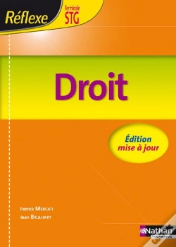 Capa do artigo Droit Terminale Stg (Pochette Reflexe) Eleve 2010