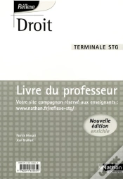 Capa do artigo Droit Terminale Stg (Pochette Reflexe) - Professseur - 2008