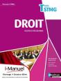 Droit Terminale Stmg (Parcours Stmg) Licence Numerique Eleve I-Manuel+Ouvrage Papier - Preview