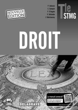 Capa do artigo Droit Tle Stmg Professeur 2017 Man