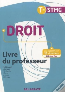 Capa do artigo Droit Tle Stmg Professeur 2017