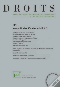 Capa do artigo Droits 2005 N 41 Esprit Du Code Civil/1