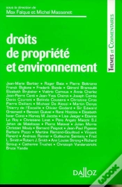 Capa do artigo Droits De Propriete Et Environnement