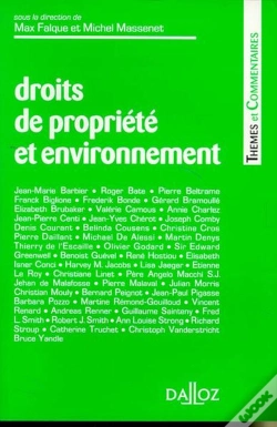 Capa do artigo Droits De Propriete Et Environnement