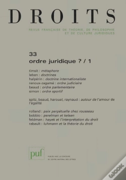 Capa do artigo Droits N 33 -1 2001