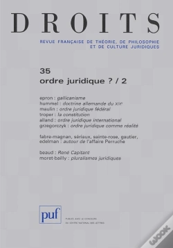 Capa do artigo Droits N 37 2003 - Michel Troper
