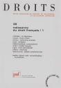 Droits N 38 - 2003 - Preview