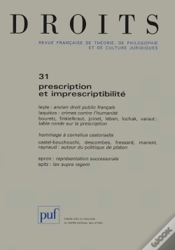 Capa do artigo Droits ; Prescription Et Imprescriptibilite