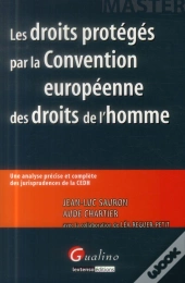 Droits Proteges Par La Cedh (Les)