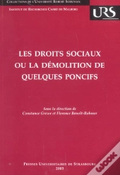Droits Sociaux Ou La Demolition De Quelques Poncifs
