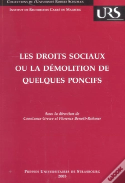 Capa do artigo Droits Sociaux Ou La Demolition De Quelques Poncifs