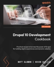 Capa do artigo Drupal 10 Development Cookbook