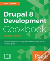 Capa do artigo Drupal 8 Development Cookbook -