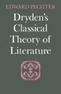 Dryden'S Classical Theory Of Literature - Preview