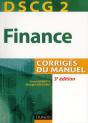 Dscg 2 ; Finance ; Corrigés Du Manuel (3e Édition) - Preview