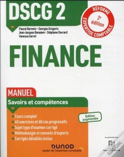 Capa do artigo Dscg 2 - Finance - Dscg 2 - T01 - Dscg 2 Finance - Manuel - 2e Ed.
