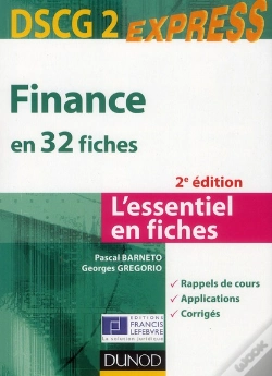 Capa do artigo Dscg 2 ; Finance En 32 Fiches (2e Edition)