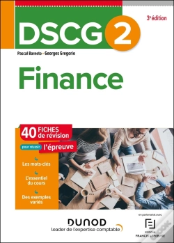 Capa do artigo Dscg 2 : Finance ; Fiches De Révision (3e Édition)